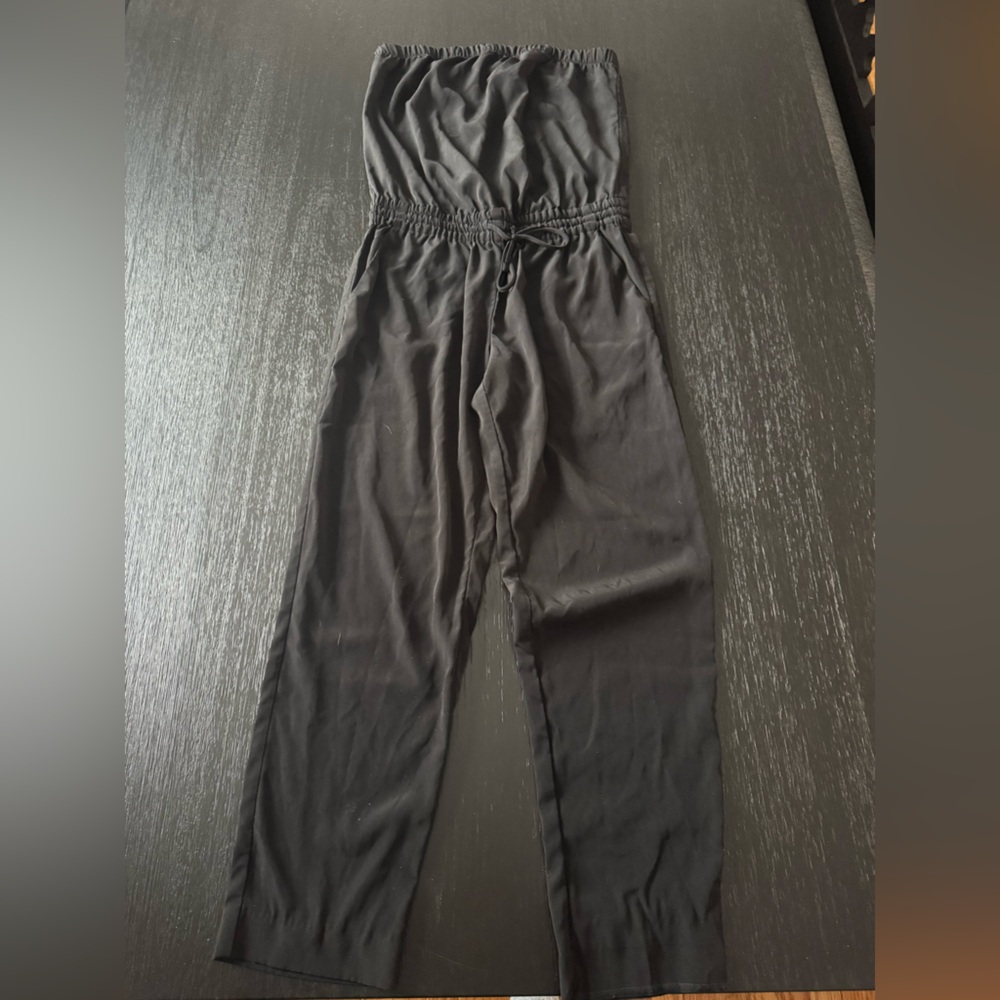 Express Black Strapless Jumpsuit (Like NEW)